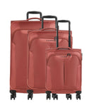 Travelite Croatia Set de valise (4 roues) koralle