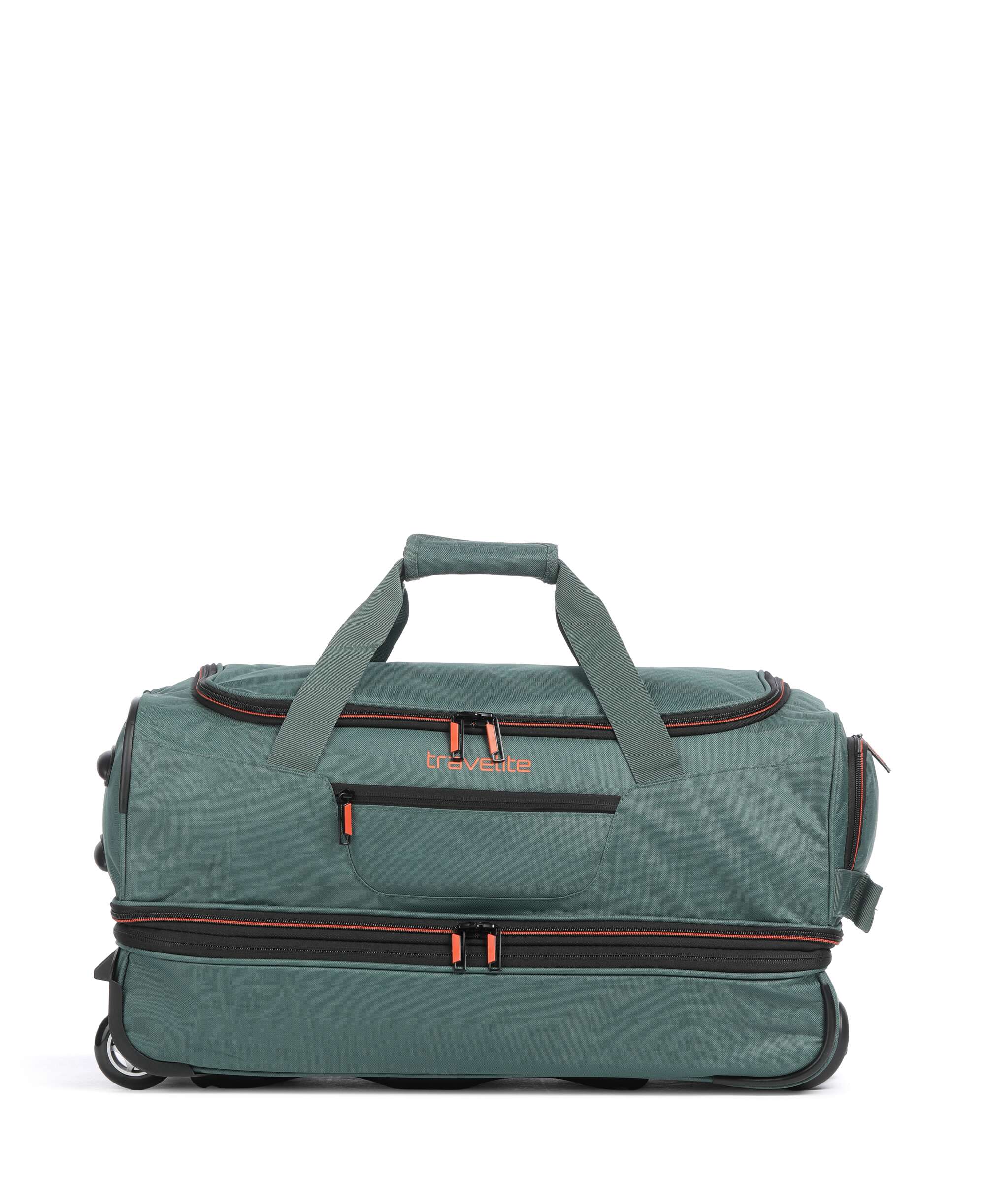 Travelite Basics Travel bag with wheels dunkelgrün