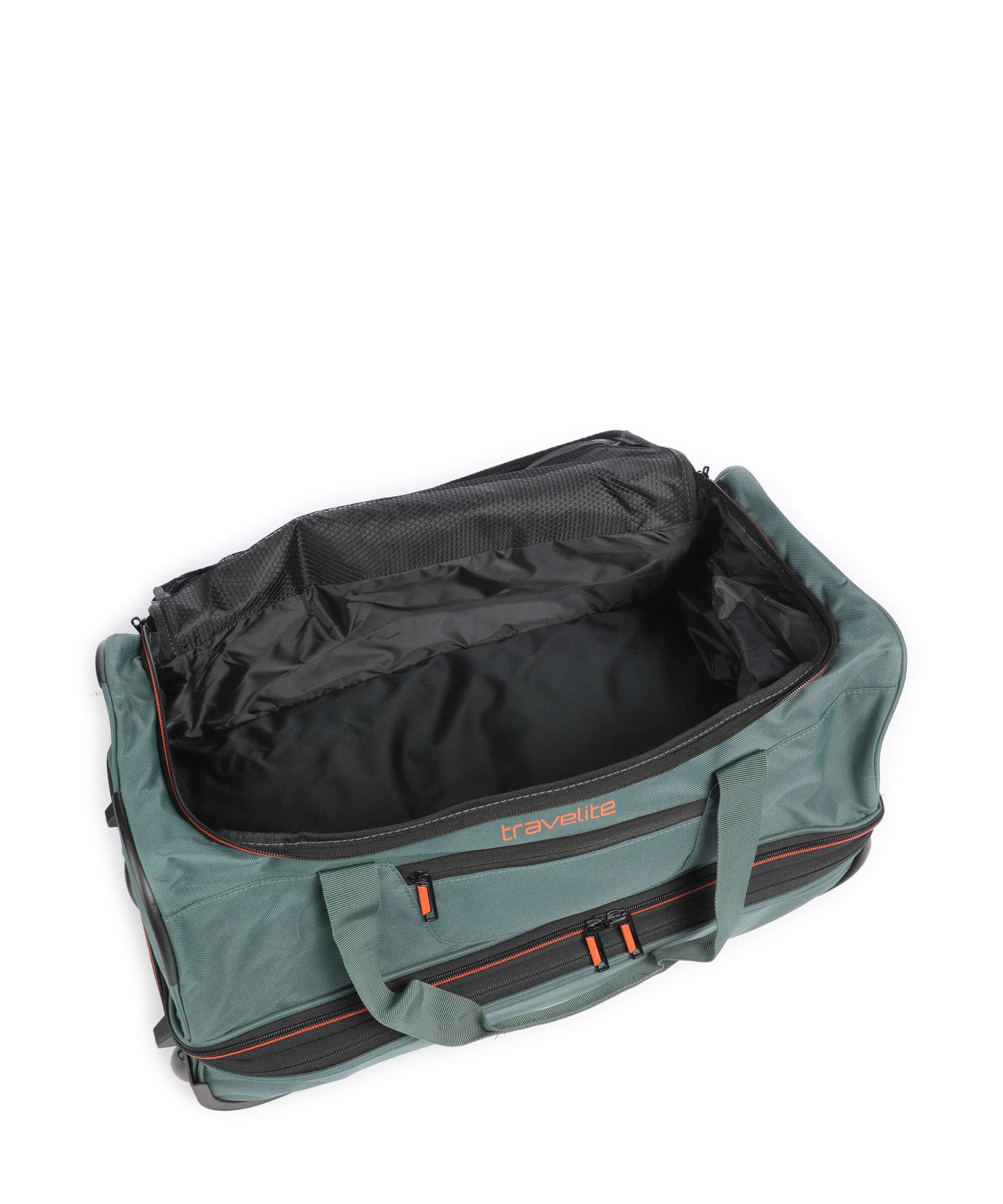 Travelite Basics Travel bag with wheels dunkelgrün