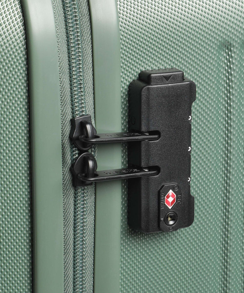 Travelite Bali Suitcase set (4 wheels) grün