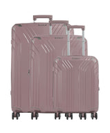 Travelite Elvaa 4-Rollen Trolley Set rosé