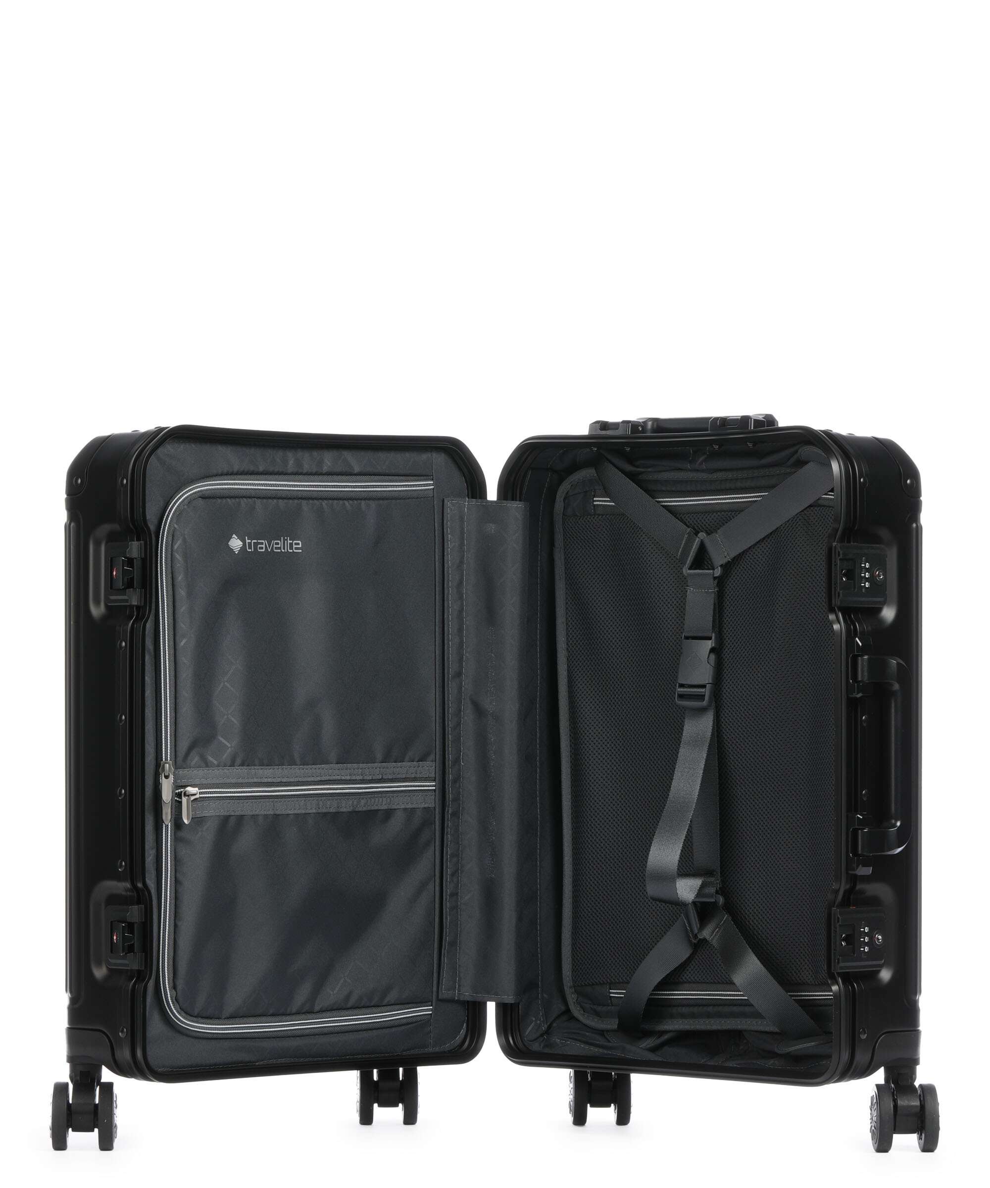 Travelite Next 2.0 Spinner (4 wheels) schwarz