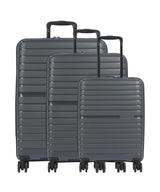 Travelite Trient 4-Rollen Trolley Set anthrazit