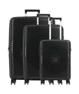 Travelite Orbita 4-Rollen Trolley Set schwarz