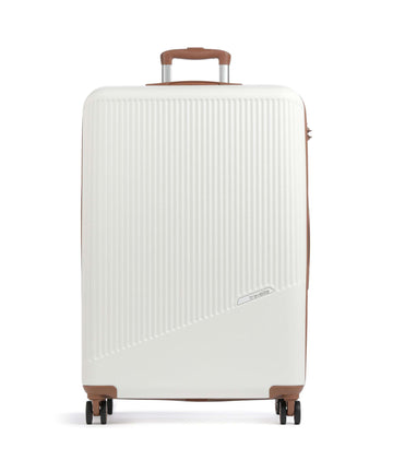 Travelite Bali Spinner (4 wheels) weiss/cognac