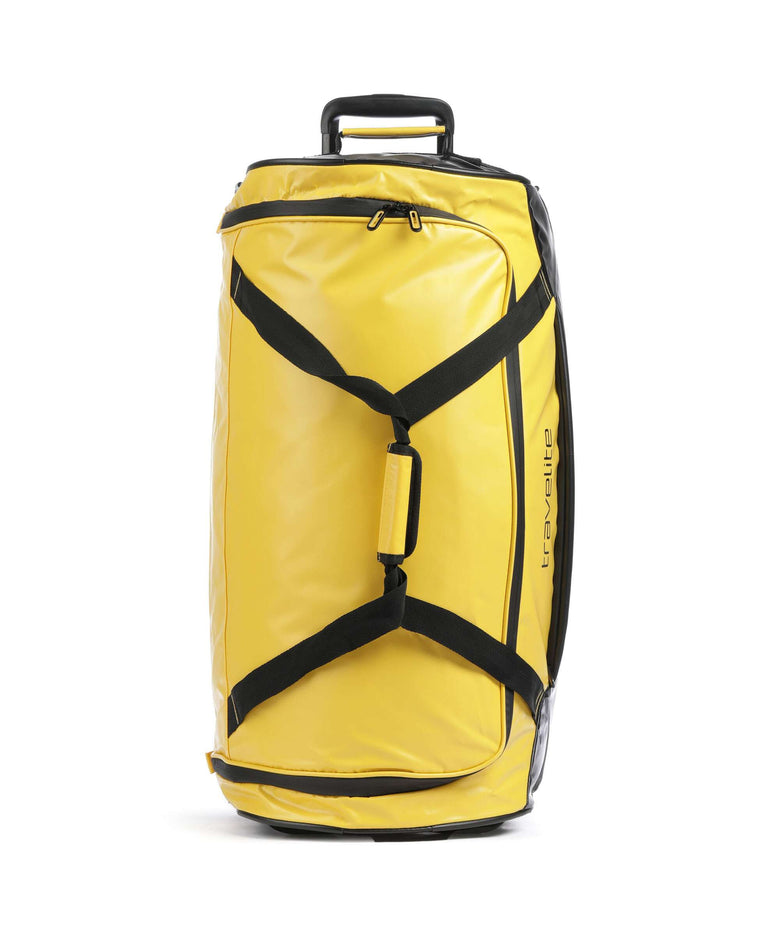 Travelite Basics Travel bag with wheels gelb