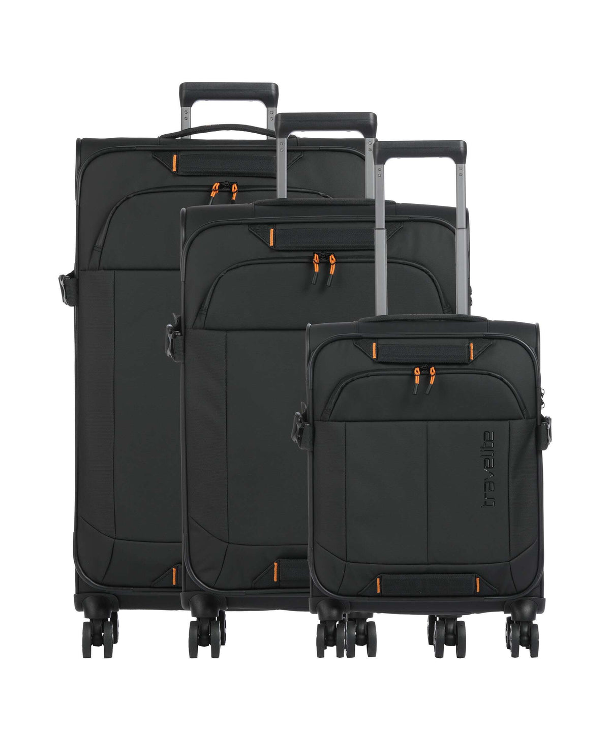Travelite Briize Suitcase set (4 wheels) schwarz