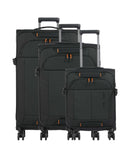 Travelite Briize 4-Rollen Trolley Set schwarz
