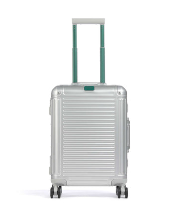 Travelite Next Spinner (4 wheels) silber/grün