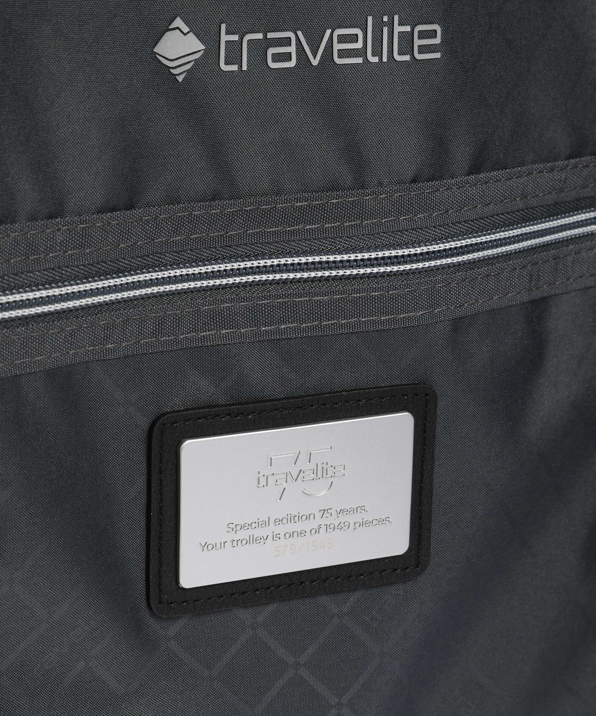 Travelite Next Spinner (4 wheels) silber orange