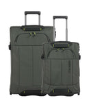 Travelite Briize 2-Rollen Trolley Set khaki