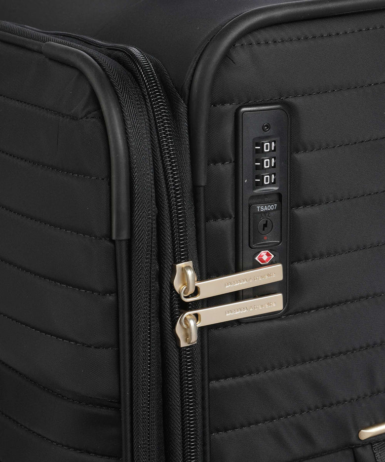 Travelite Barbara Stepp Spinner (4 wheels) schwarz