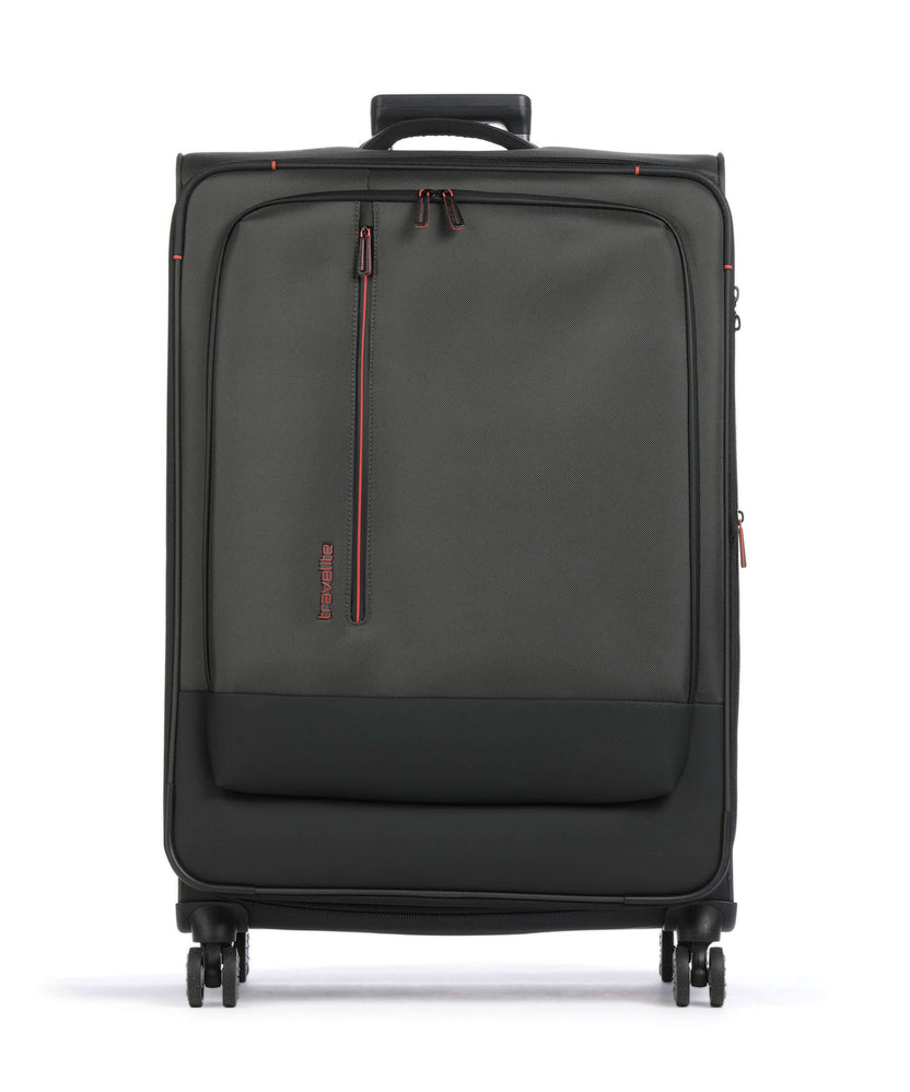Travelite Crosslite Spinner (4 wheels) oliv