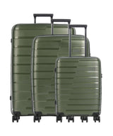 Travelite Air Base 4-Rollen Trolley Set olive