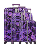 Travelite Lascana Edition Set de valise (4 roues) purple swirl