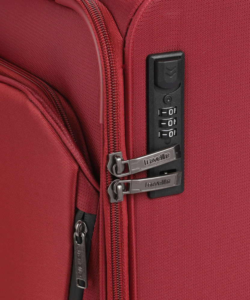 Travelite Cabin Multi Light 2 Trolley (2 wheels) rot