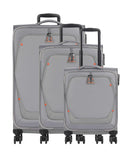 Travelite Umbria 4-Rollen Trolley Set smoky gray