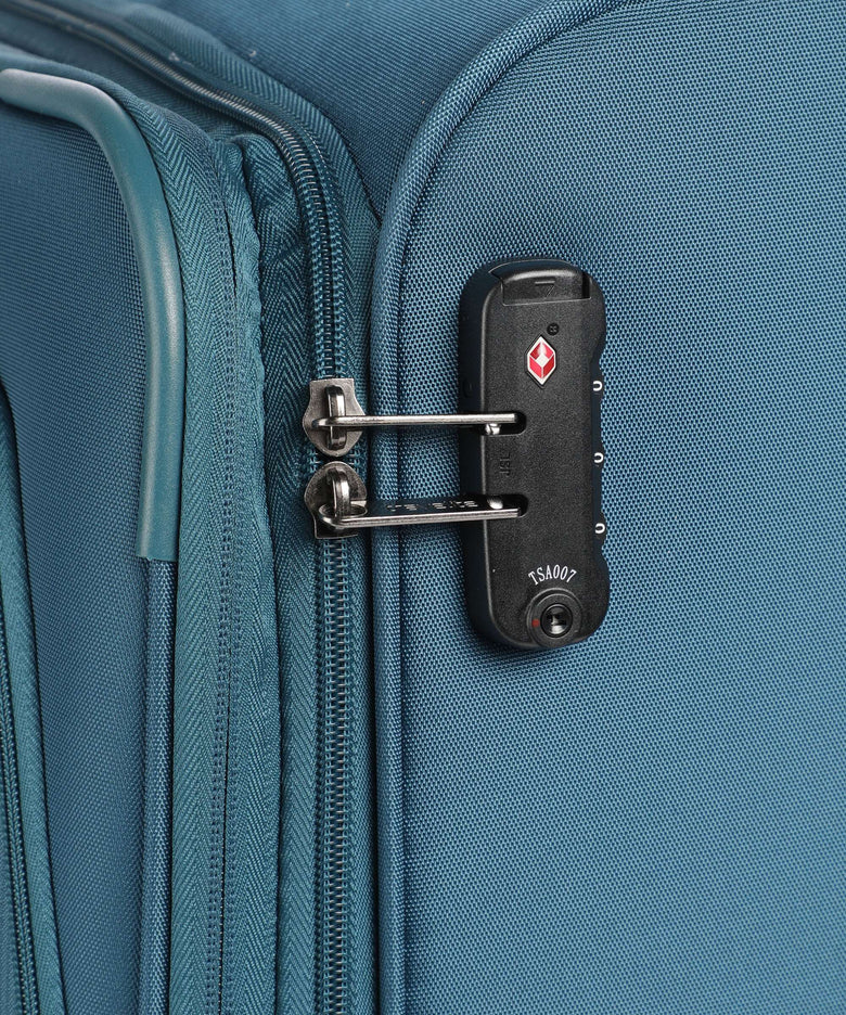 Travelite Umbria Suitcase set (4 wheels) petrol