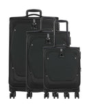 Travelite Umbria 4-Rollen Trolley Set black