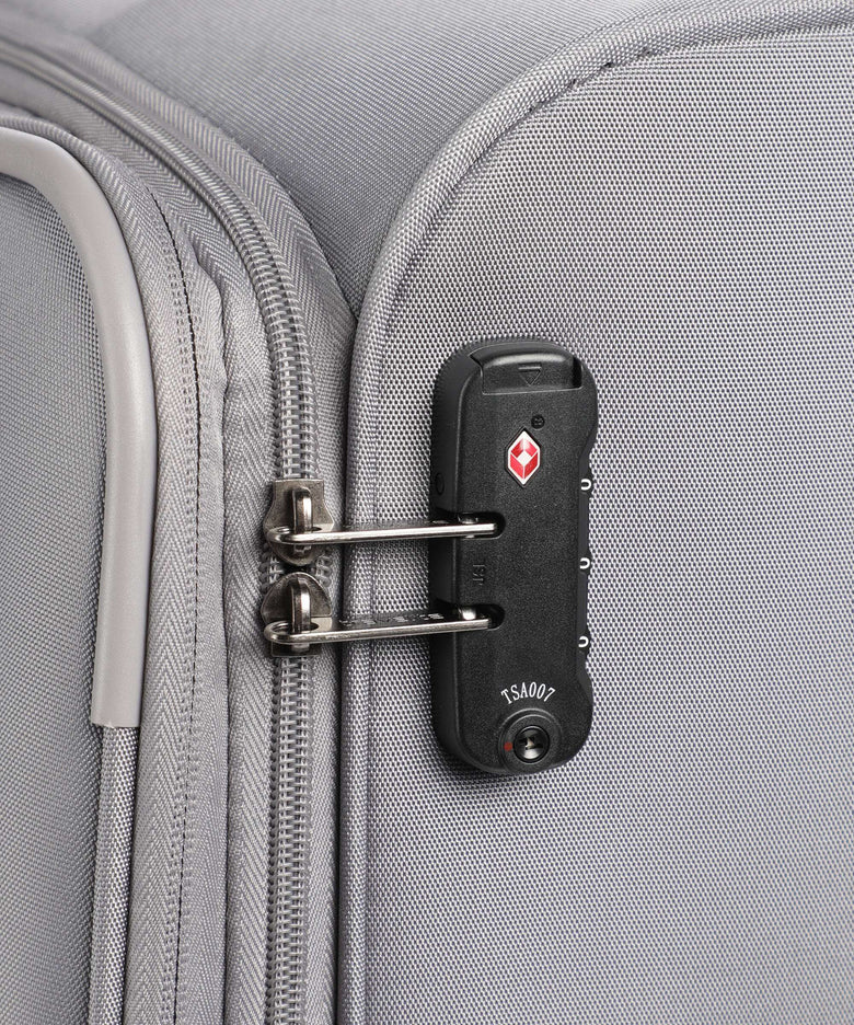 Travelite Umbria Suitcase set (4 wheels) smoky gray