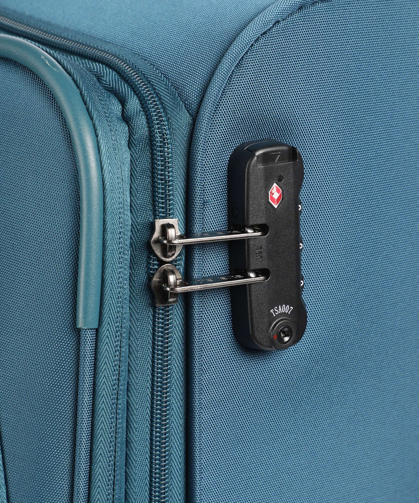 Travelite Umbria Suitcase set (4 wheels) petrol