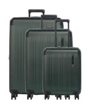 Travelite Dynamiic 4-Rollen Trolley Set grün