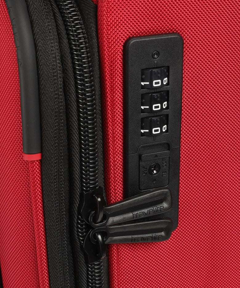 Travelite Crosslite 5.0 Spinner (4 wheels) red