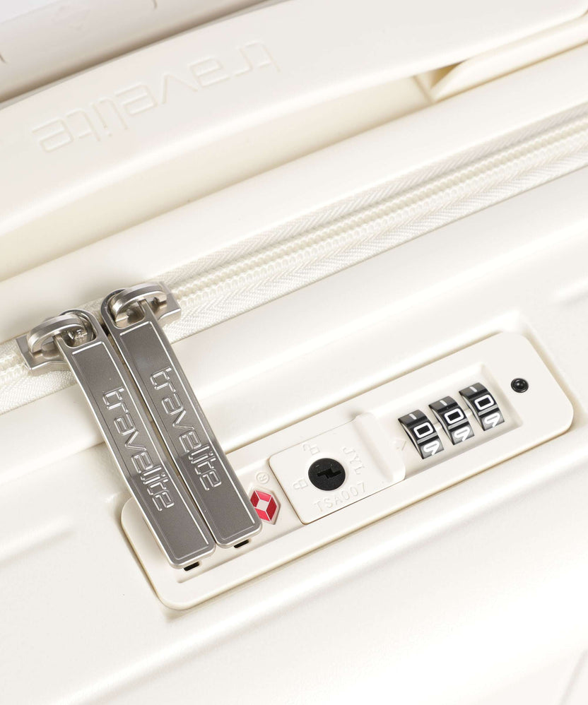 Travelite Panello Spinner (4 wheels) ivory