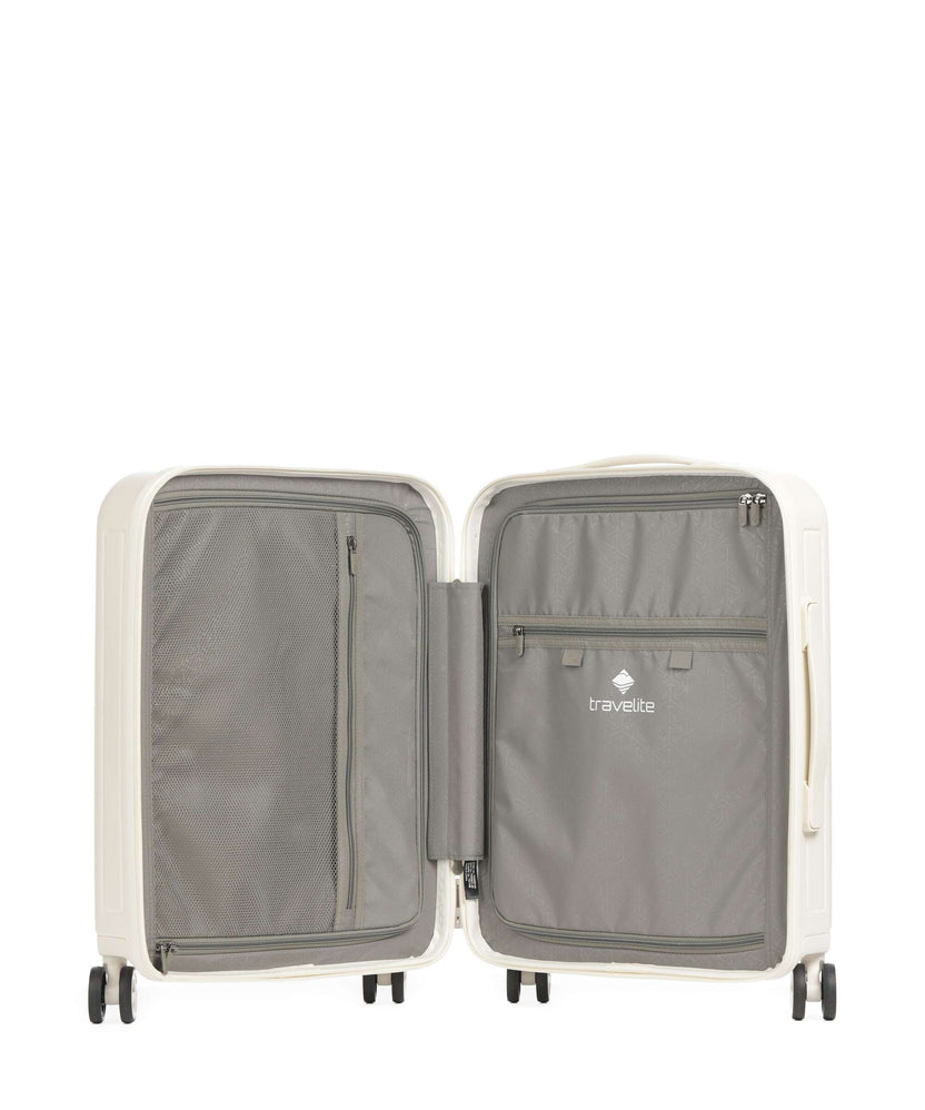 Travelite Panello Spinner (4 wheels) ivory