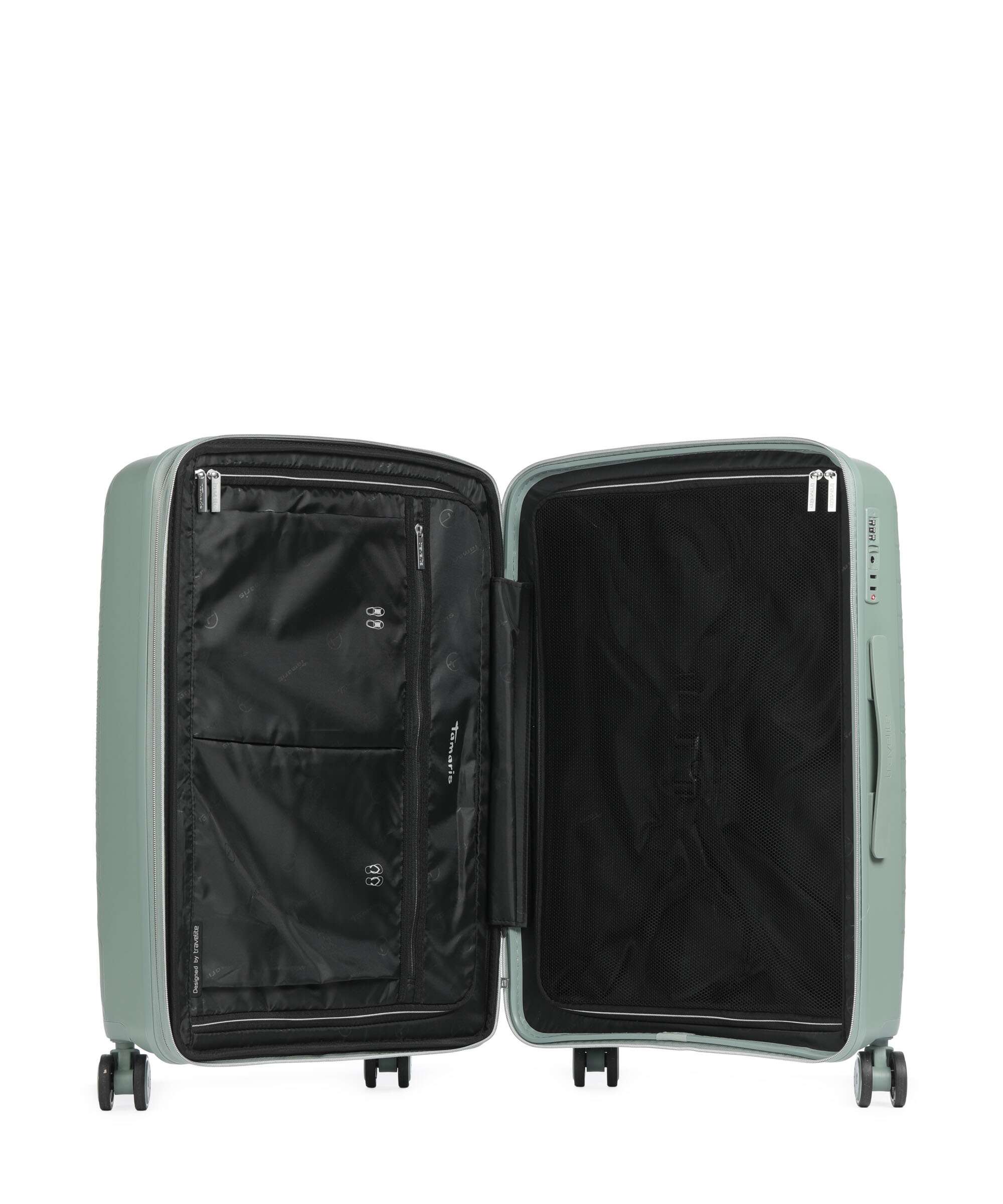 Travelite x Tamaris Voyaage Suitcase set (4 wheels) sage green