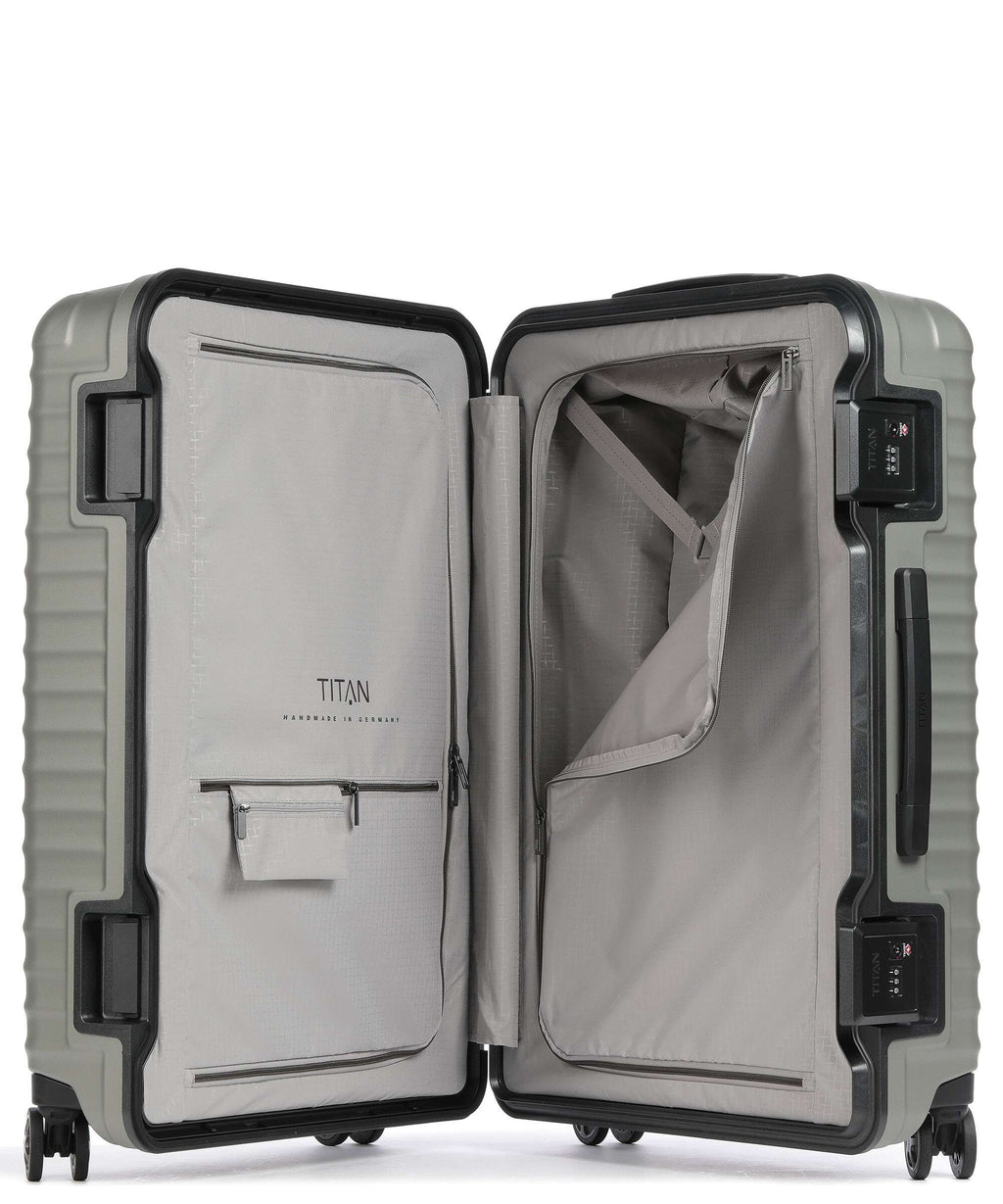 Titan Litron Frame L Spinner (4 wheels) champagner
