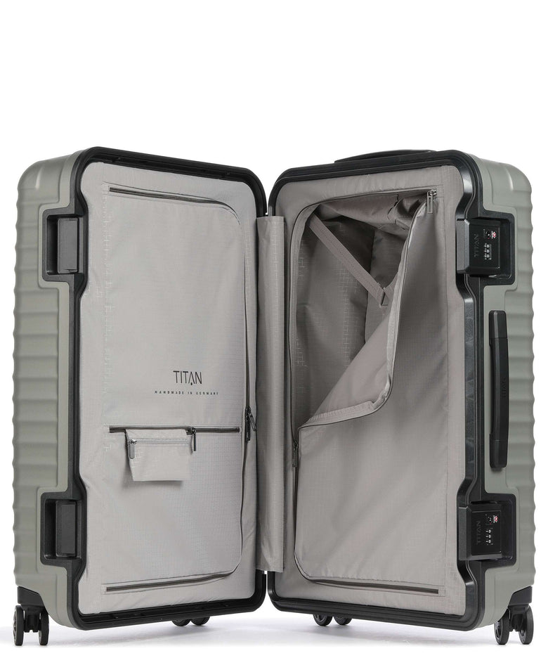 Titan Litron Frame L Spinner (4 wheels) champagner