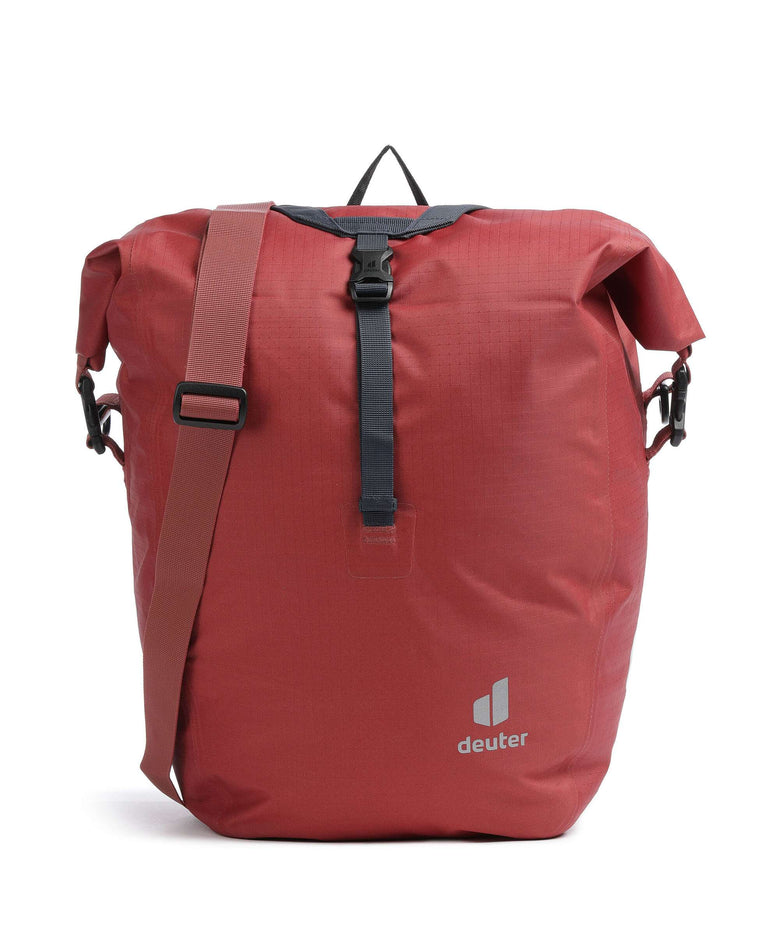 Deuter Weybridge 20+5 bike pannier redwood
