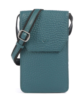 Voi Hirsch Magda Pochette telephone petrol