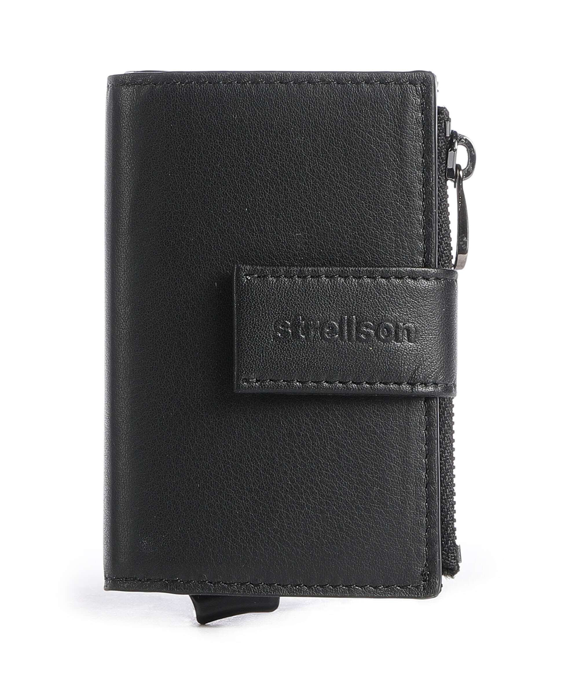 Strellson Carter c-four e-cage RFID Credit card holder black