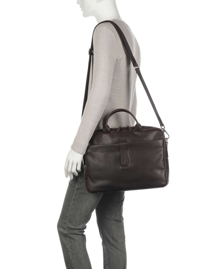 JOOP! Loreto Pandion Briefcase seal brown