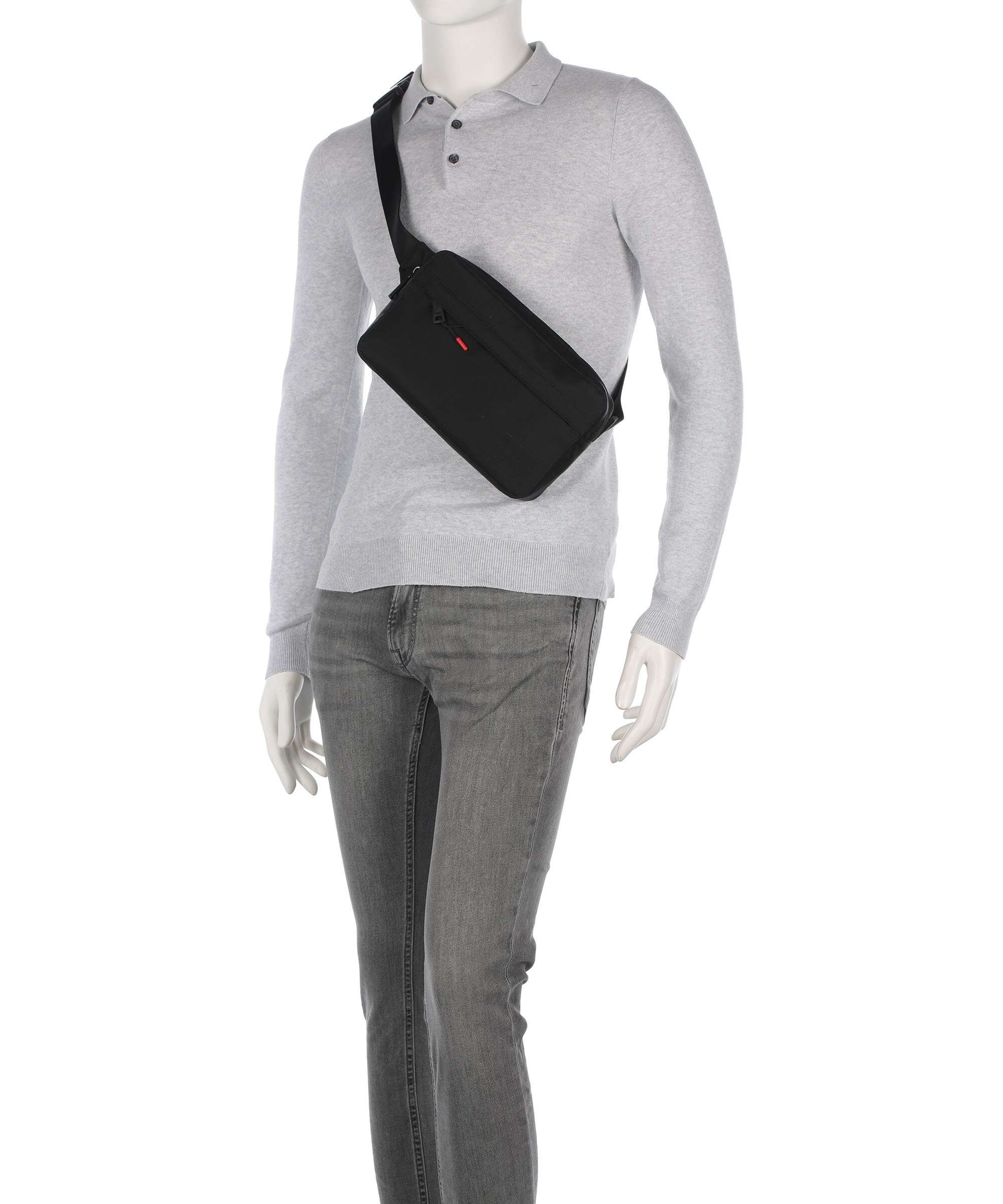 JOOP! Jeans Martano Tessuto Lino Belt bag black
