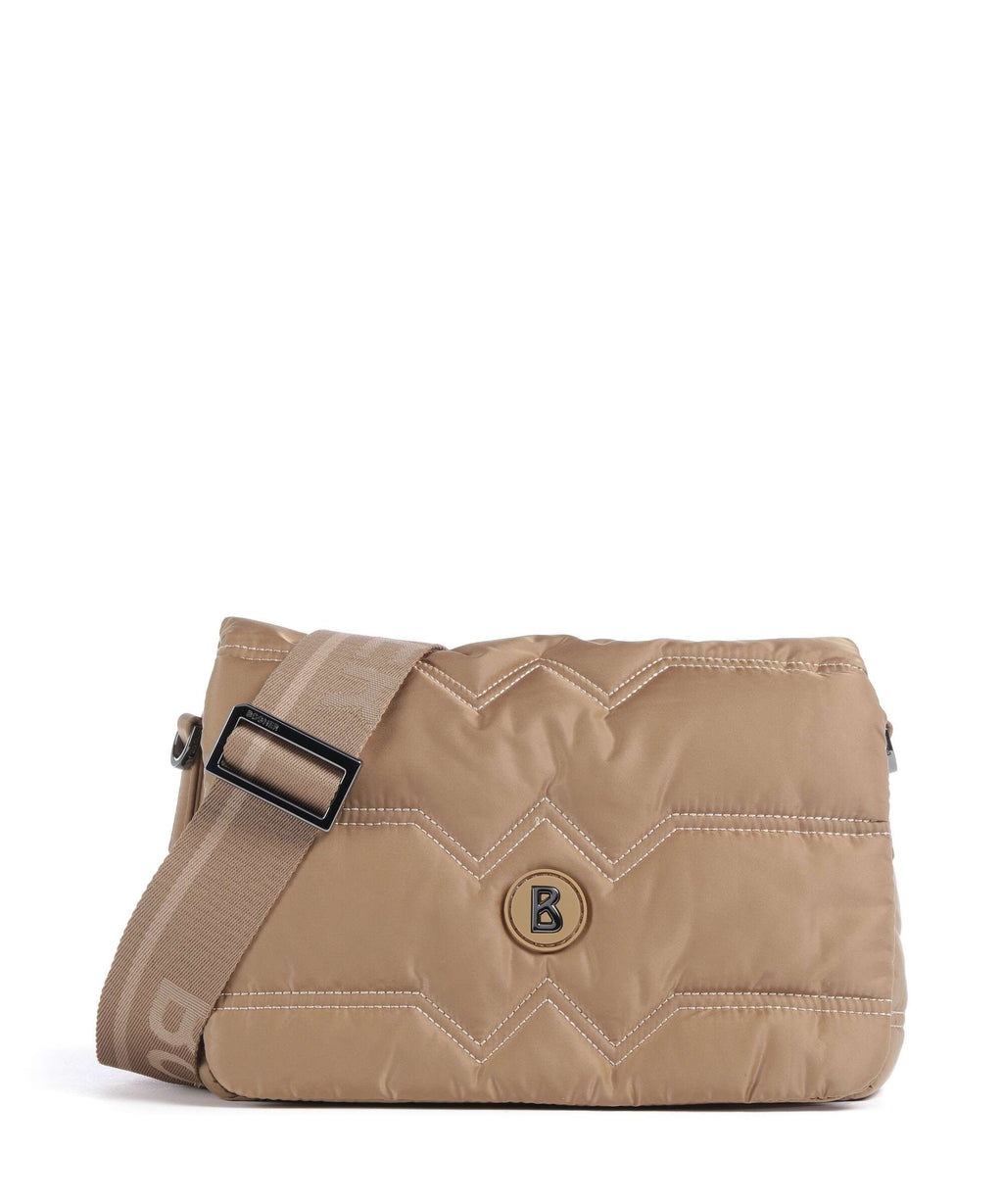 Bogner Wallis Tessuto Bar Crossbody bag brown sugar
