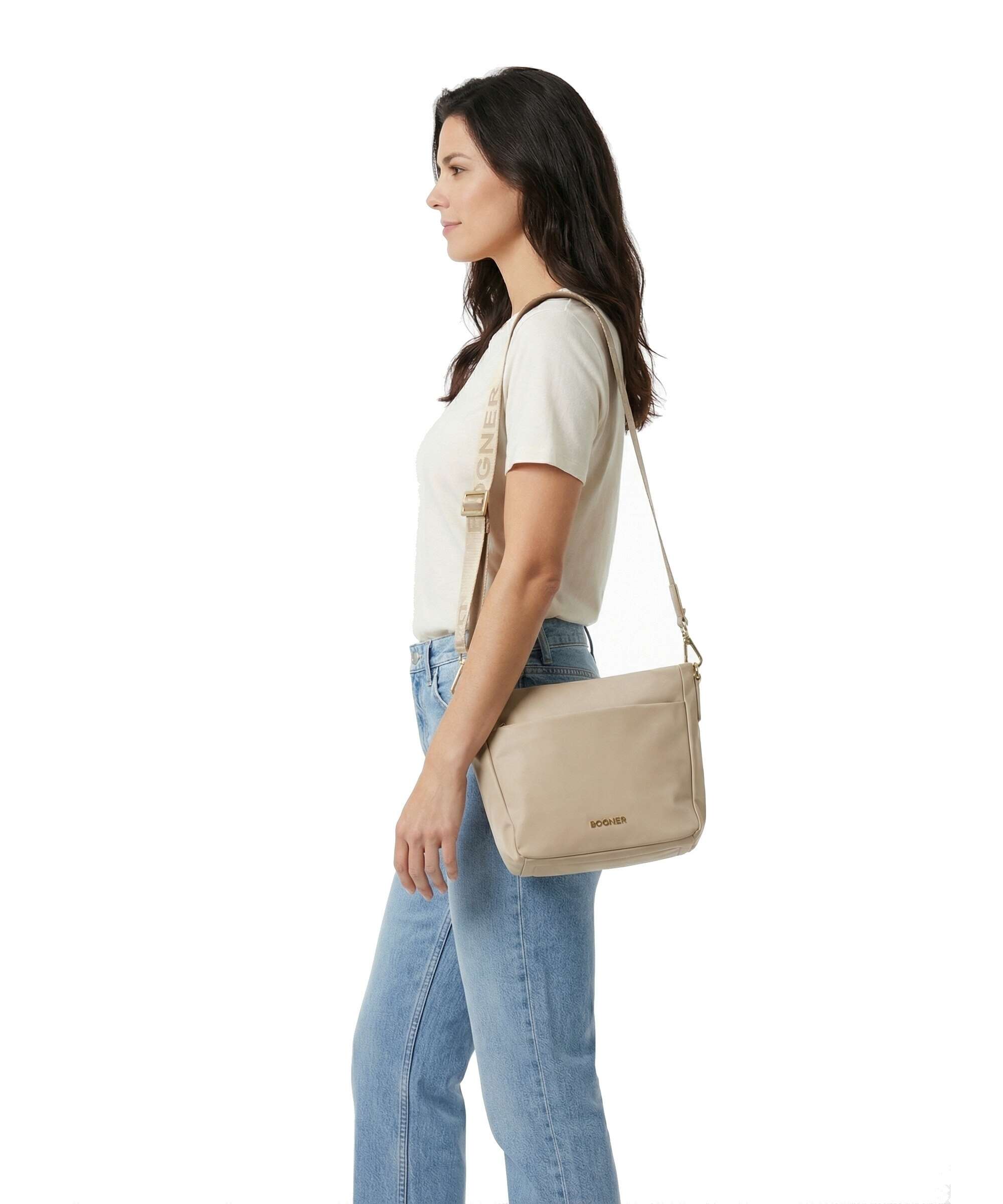 Bogner Klosters Neve Juna Crossbody bag lattè