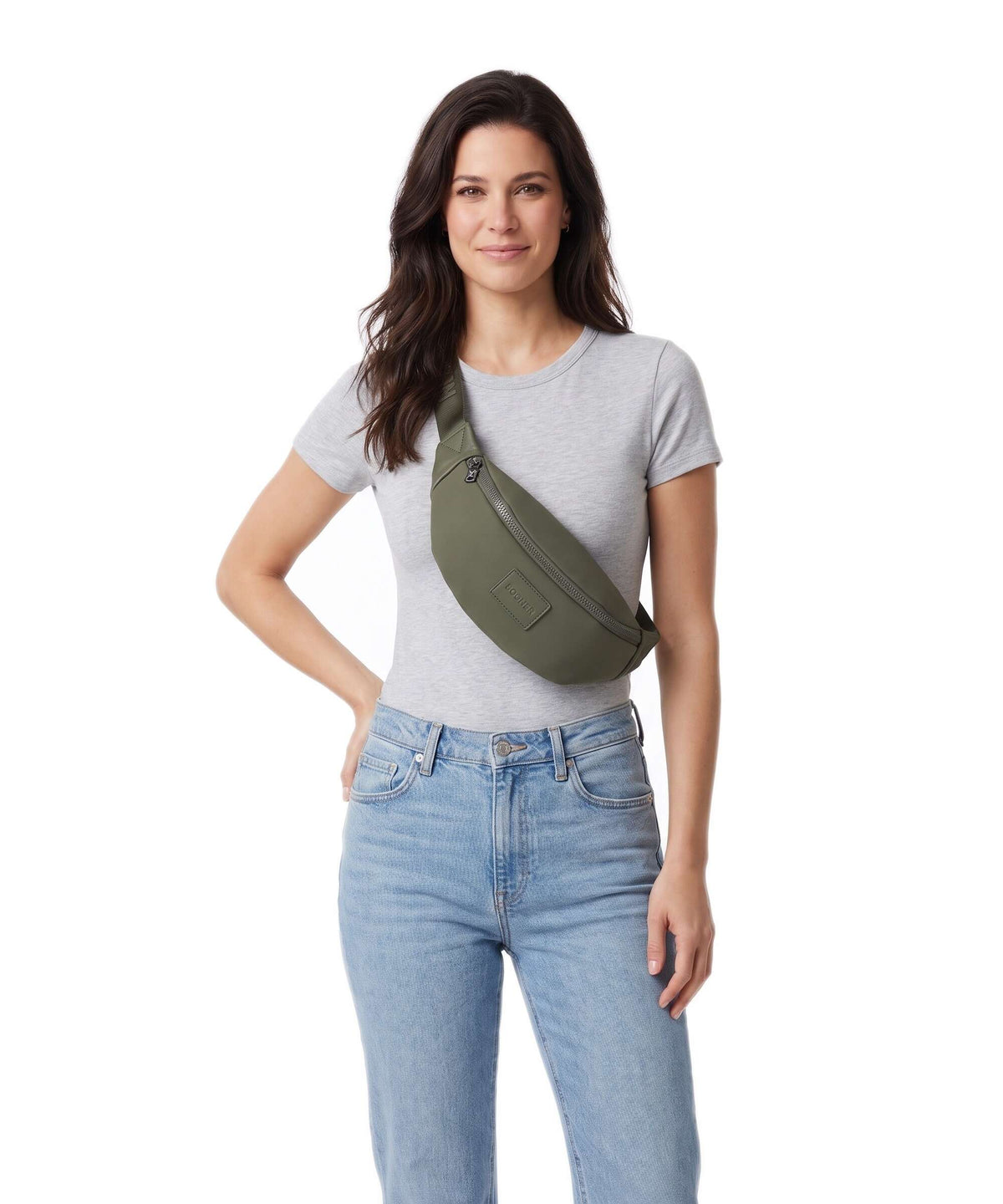 Bogner Alvier Janica Belt bag dark olive