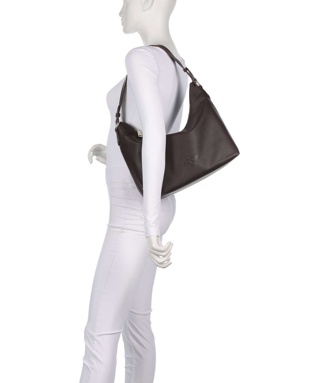 JOOP! Jeans Cuore Lettera Dalia Hobo bag darkbrown