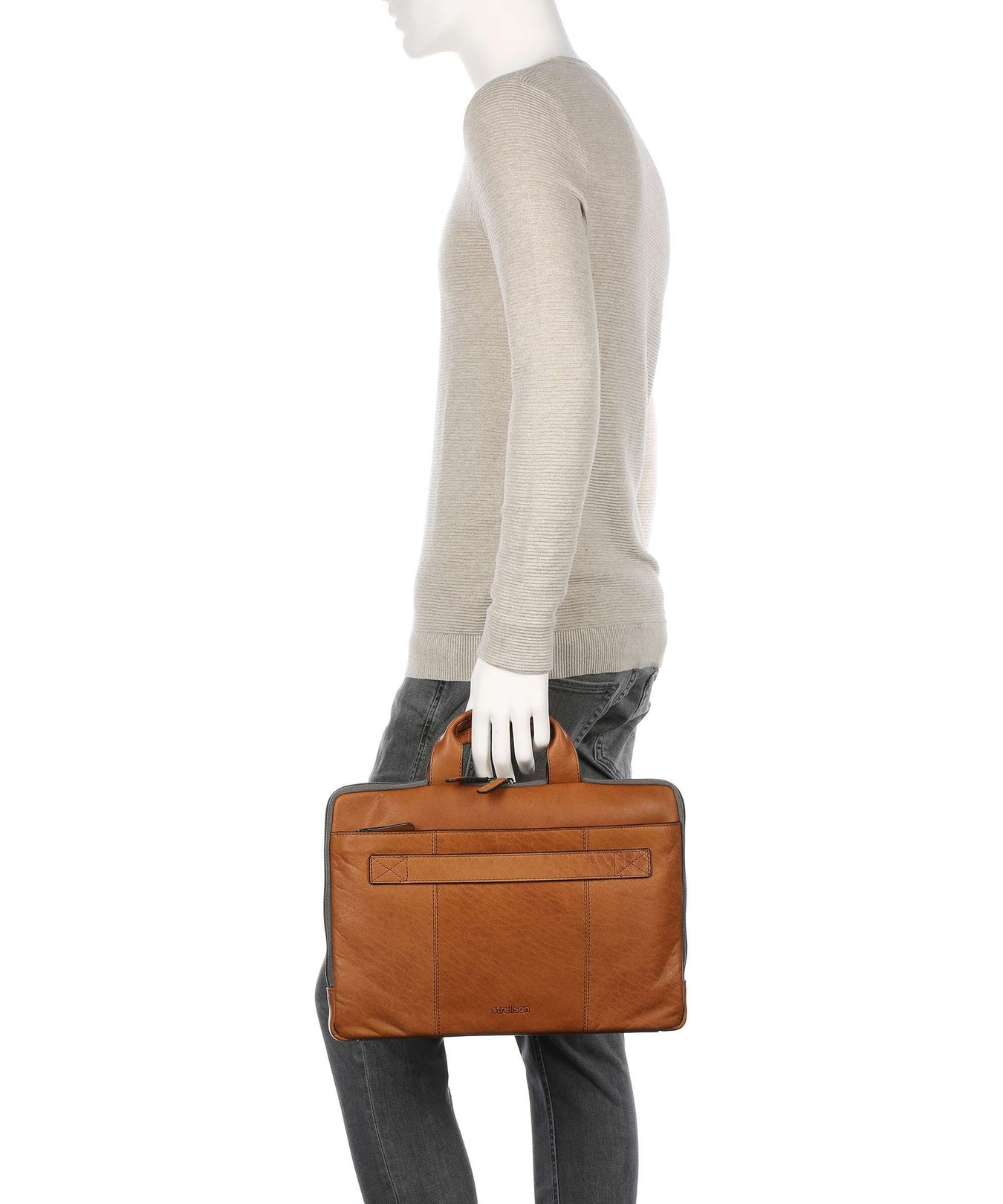 Strellson Hyde Park Briefcase cognac