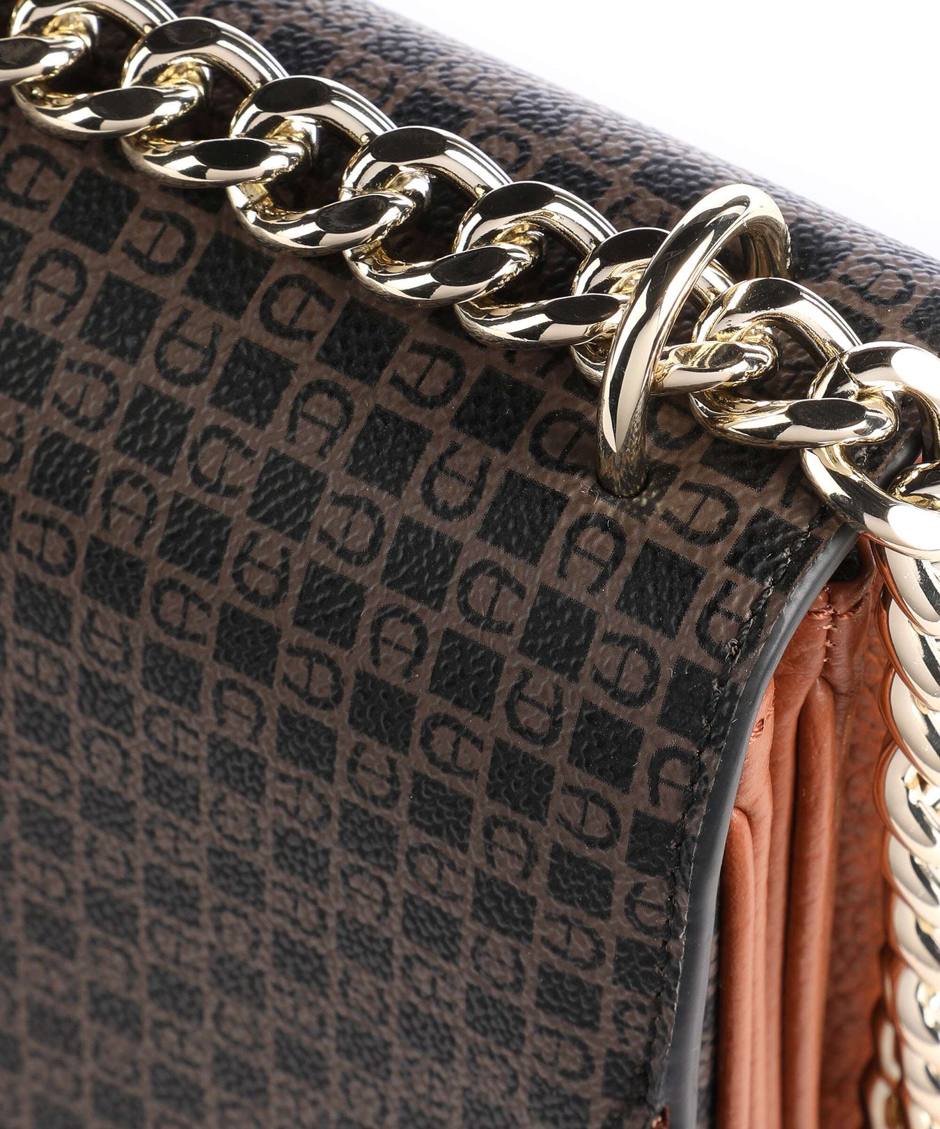 Aigner Diadora S Shoulder bag cognac brown