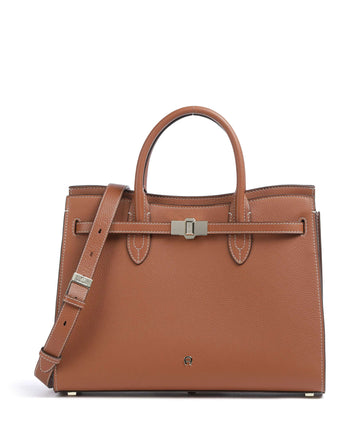 Aigner Farah L Handbag cognac brown