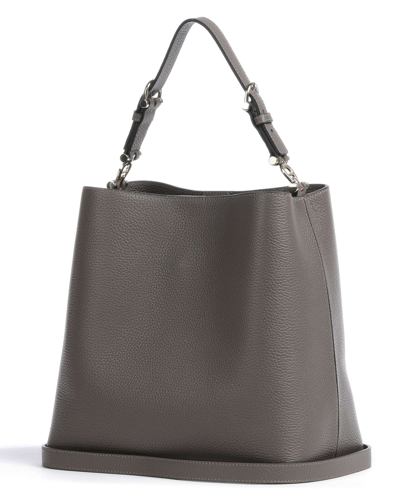 Aigner Delia M Hobo bag coal brown