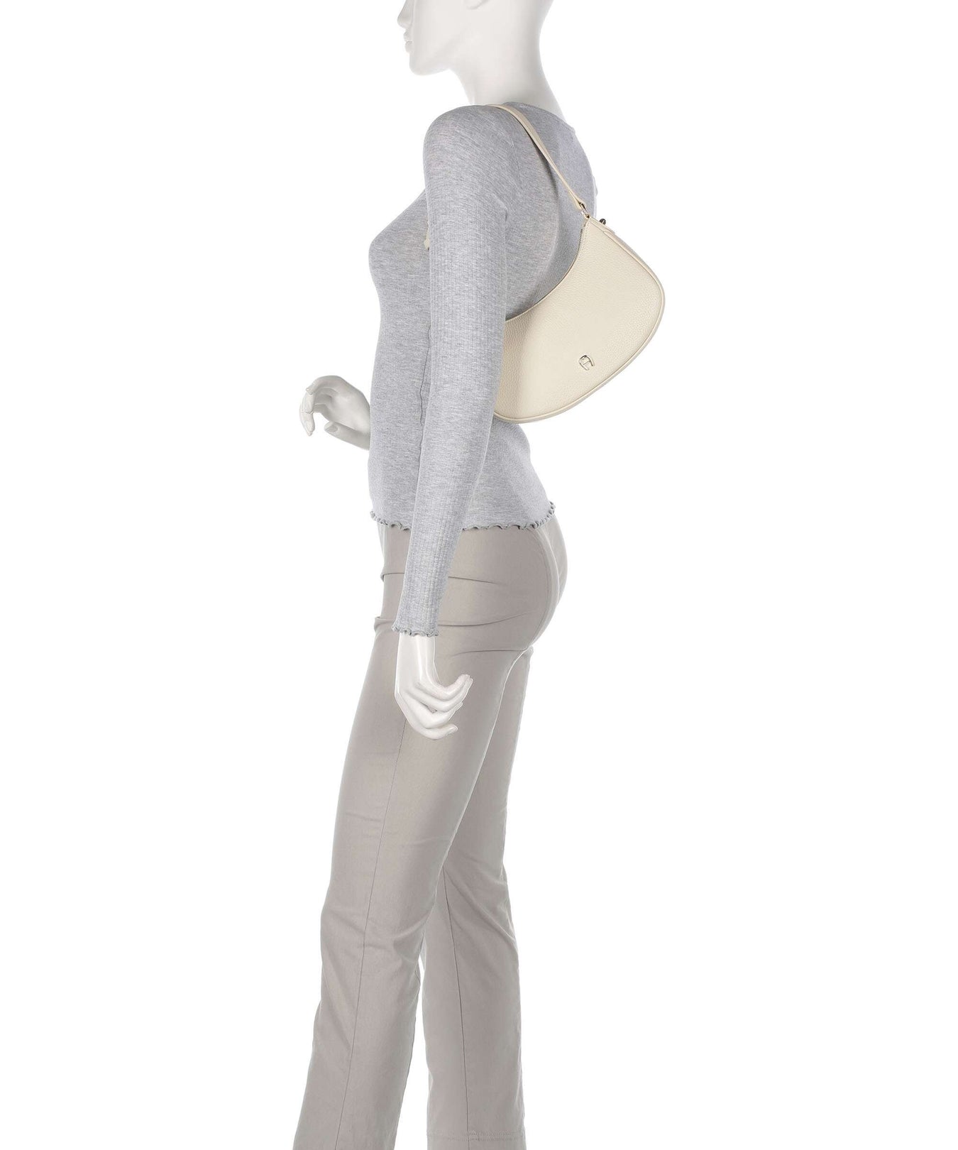 Aigner Diadora XS Shoulder bag macadamia white