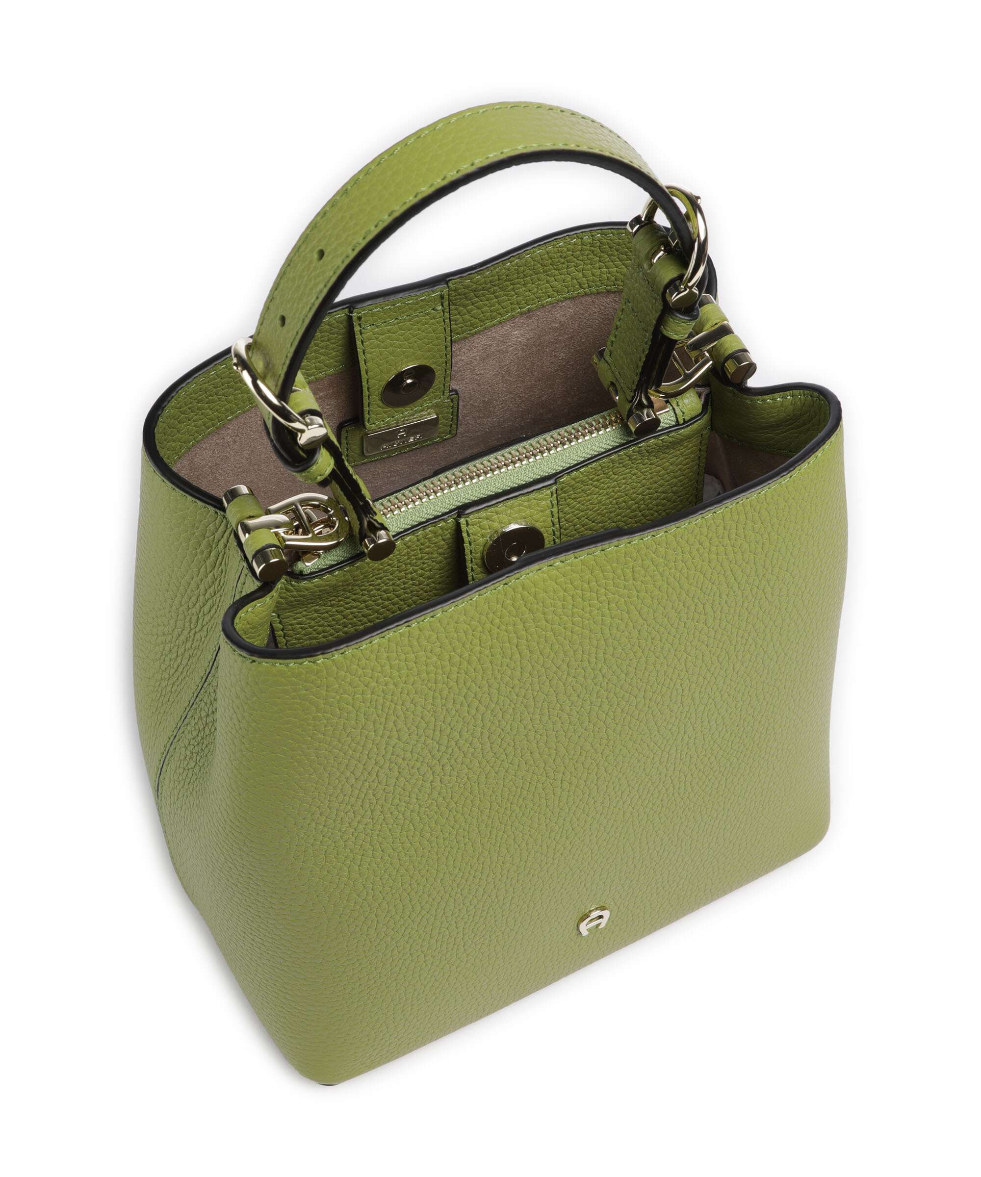 Aigner Delia S Bucket bag pistachio green