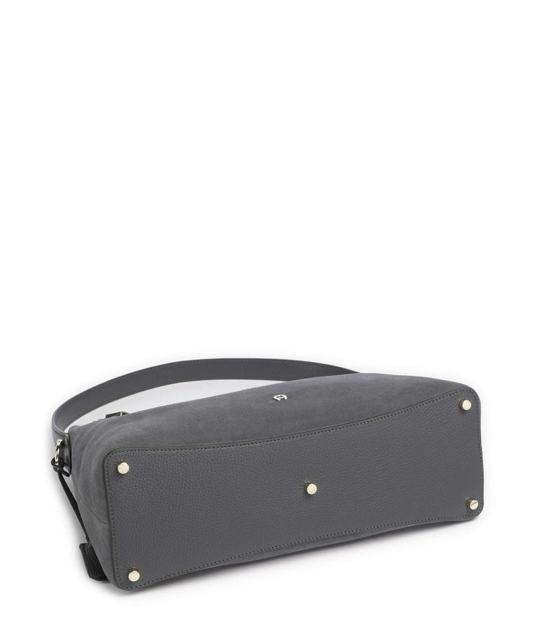 Aigner Delia M Hobo bag night grey
