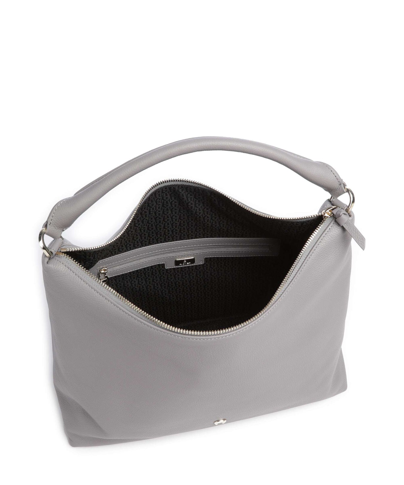 Aigner Zita M Hobo bag iron grey