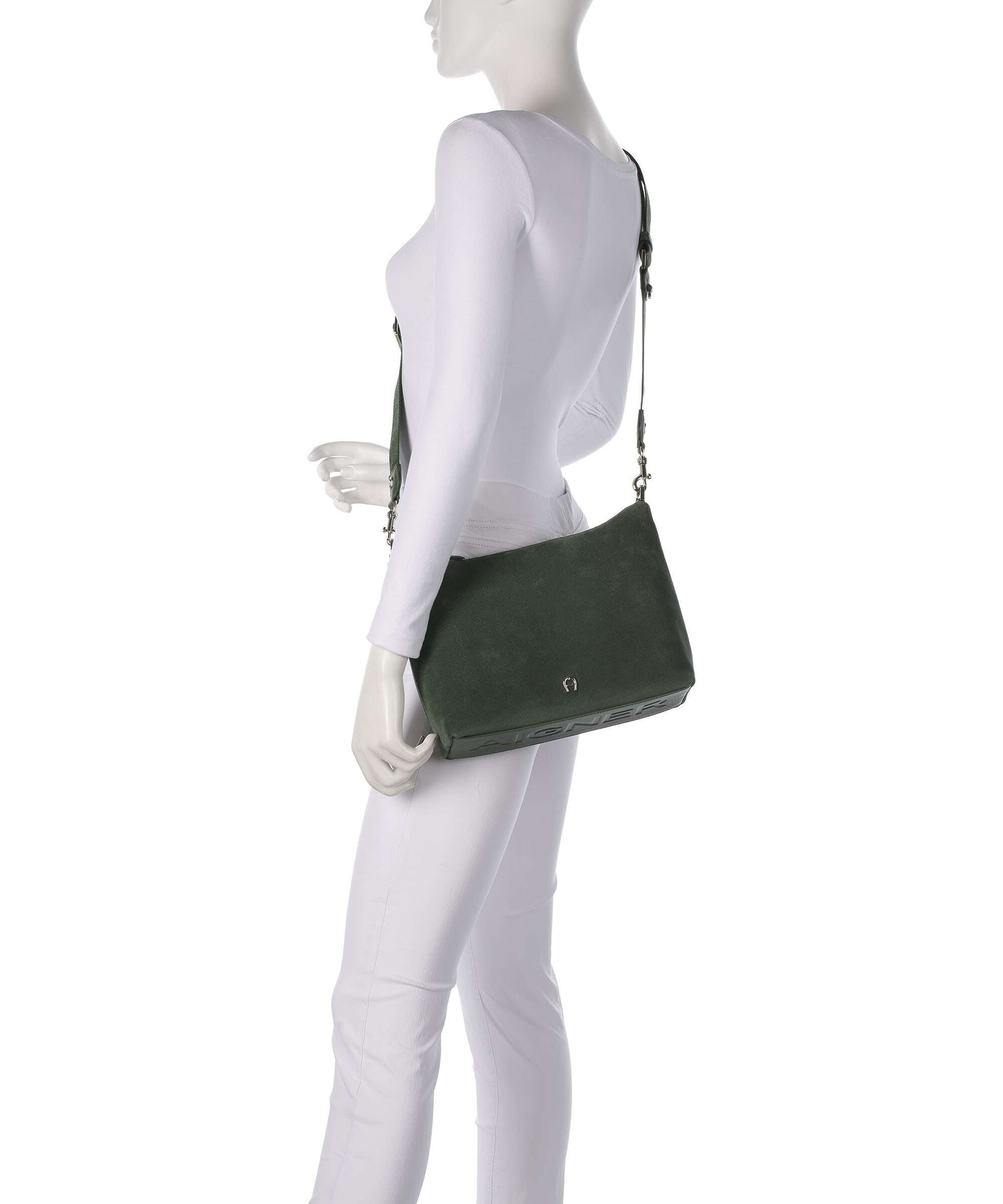 Aigner Zita S Crossbody bag dark olive